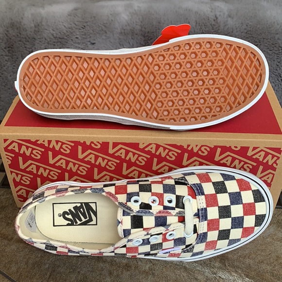 VANS AUTHENTIC WASHED Drsbls/Chili Pepper Men’s - Picture 7 of 16